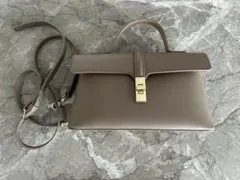 ひねり金具ワンハンドルミニショルダーバッグ/2WAY