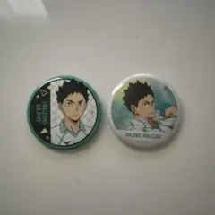 ハイキュー　岩泉一　缶バッジ