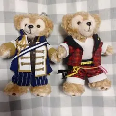 【ぬいぐるみバッジ】ダッフィー （衣装付き）