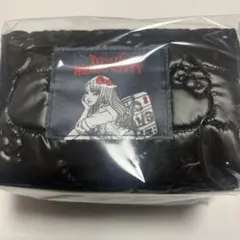 富江 ×ハローキティ　D賞　マルチポーチ (ブラック)　エニマイくじ