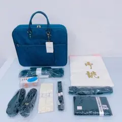 4FM127 喪服 和装小物 セット 和装ケース 保管用ケース付