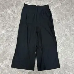 【GU】ジーユー（L）ガウチョパンツ＊ワイドパンツ＊ウエストゴム＊