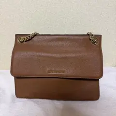 MICHAEL KORS ブラウンショルダーバッグ