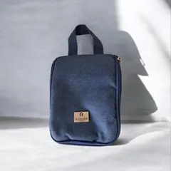 AIGNER トラベルポーチ ビジネス アメニティ