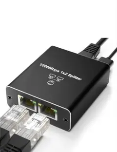 Lan ハブ Lan 分配器 スイッチングハブ 1入力2出力 有線LAN中継器