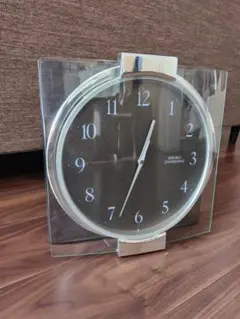 【エコメルカリ便限定】SEIKO ガラス製壁掛け時計