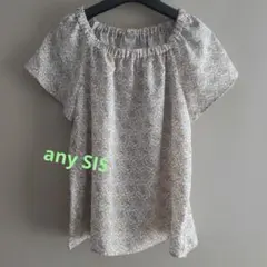 anySIS(エニィスィス) 花柄トップス 訳あり サイズS