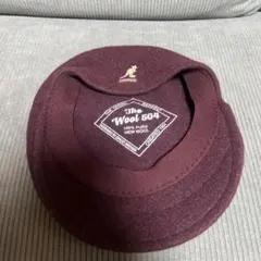 KANGOL Wool 504 バーガンディ キャスケット