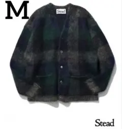 J.S.Homestead/Stead モヘアカーディガン M メンズ