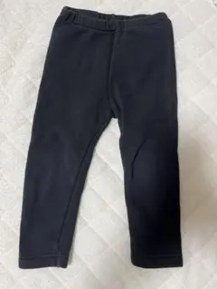 ベビー パンツ ブラック 無地 ユニクロ　90