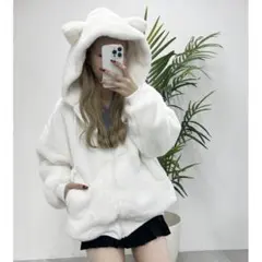 フェイクファーブルゾン ファーコート