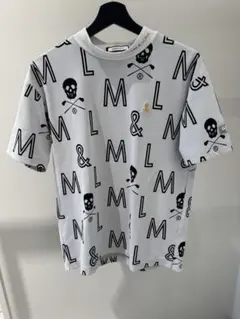 MARK & LONA 総柄 モックネックシャツ カモフラ スカル ロゴ XL - メルカリ