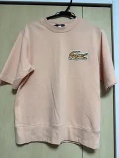 LACOSTE ピンク Tシャツ Sサイズ 刺繍 ラコステ