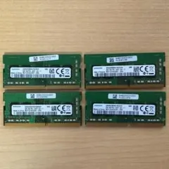 Samsung DDR4 32GB 2666Vメモリ2枚セット計64GB - メルカリ