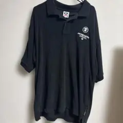 A BATHING APE ポロシャツ ブラック Lサイズ - メルカリ