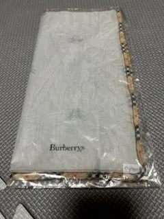 新品　未使用　バーバリー　大判ハンカチ