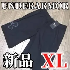 残りわずか【新品】UNDER ARMOUR メンズ ハーフパンツ XL ブラックのサムネイル