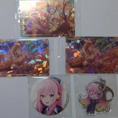 プロセカ バーチャルシンガー 缶バッジ アクリルキーホルダー ウエハースカード