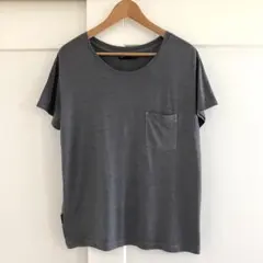 ICEBREAKER NATURE DYED SS POCKET TEE グレーのサムネイル