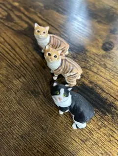 マンクス　フィギュア 猫セット　ミニチュア　チョコエッグ