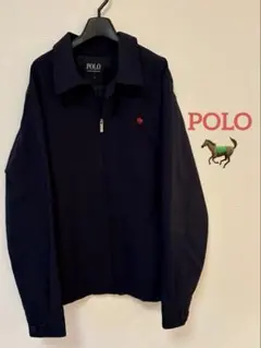 POLO ラルフローレン スイングトップ　ブルゾン　春服　薄手　良品　XL