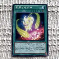 昇華する紋章 魔法カード　１枚