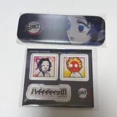 鬼滅の刃 お楽しみくじ　レンチキュラー缶バッジ/アクリルステッカー 胡蝶しのぶ