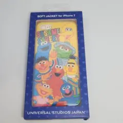 【未使用品】USJ セサミストリート iPhone7 ケース ソフトタイプのサムネイル