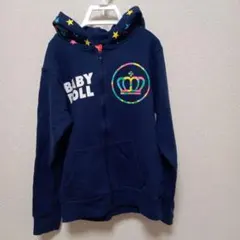 ベビードール 130 BABY DOLL 上着 アウター ネイビー 紺 星