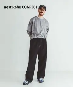 UpcycleLino デニムワイドパンツ nest Robe Confect