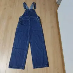 デニムブルーオーバーオール
