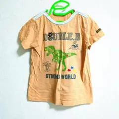 ミキハウス ダブルビー 120cm 男の子 恐竜半袖Tシャツ