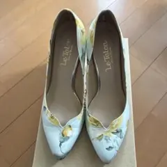 Le Talon パンプス 花柄 ポインテッドトゥのサムネイル