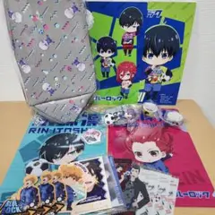 ブルーロック　グッズまとめ売り　ポーチ　クリアファイル　ノート　マスキングテープ