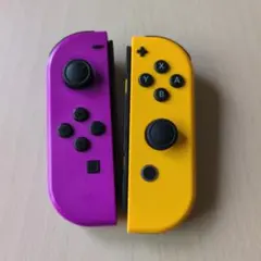 Nintendo Switch Joy-Con パープル イエロー　ジャンク