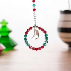 サンキャッチャー　オーナメント　クリスマス　月