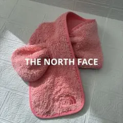 THE NORTH FACE ザノースフェイス ピンク フリース キッズマフラー