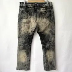 y2k in the attic homme ダメージ加工 デニムパンツ
