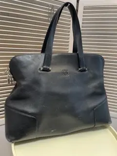 お*a様 訳あり ロエベ LOEWE メンズ レザーハンドバッグ 黒 お*a様 訳あり ロエベ LOEWE メンズ レザーハンドバッグ 黒 LOEWE