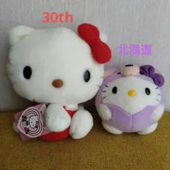 希少レア‼️Hello Kitty 30 years ぬいぐるみ 2体セット 2026年最新】ハローキティ 30周年 ぬいぐるみの人気アイテム - メルカリ