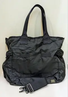PORTER ポーター フォース 2WAY トートバッグ ブラック