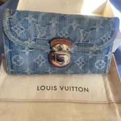 珍しい✨️ルイヴィトン デニム 長財布✨️