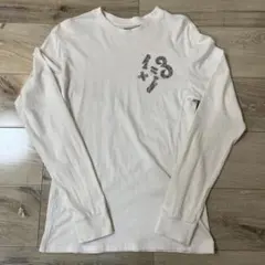 1piu1uguale3 relax 長袖Tシャツ カットソー ラインストーン