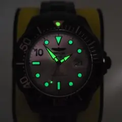 メ*郎様 ブロンズ　希少　銅製　NH35A　搭載　 自動巻　ダイバー腕時計　全蓄 ブロンズ 希少 銅製 NH35A 搭載 自動巻 ダイバー腕時計 全蓄光 美品