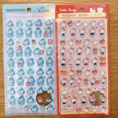 ボンボンドロップシール　ミニ　ハローキティ　レッド　ハンギョドン　正規品