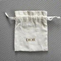 新品未使用 Dior ホワイト 巾着