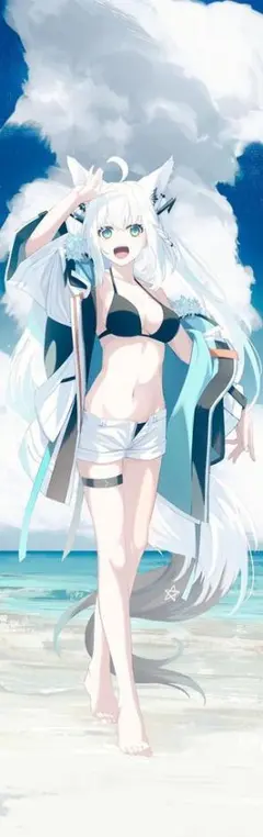 凪白みと カバー C101 凪白みと white parabellumu 抱き枕カバー - メルカリ