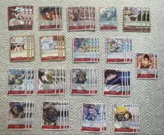 ワンピースカード 世界最強の戦士 赤デッキ 白ひげ海賊団 4コン ドン sr