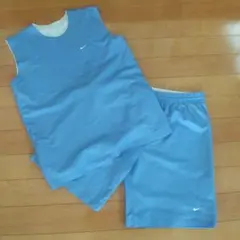 NIKE　リバーシブル　セットアップ　白✕ノースカロライナブルー　XL　ナイキ