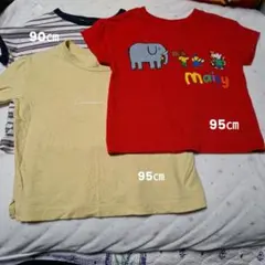 バースデイ　西松屋　ベビー　キッズ　半袖　Tシャツ　3枚セット　90~95㎝